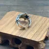 Estilo Étnico Indígena Americano Europeu cody Estrela de Cinco Pontas Personalidade Tridimensional Moda Anel de Casal Masculino e Feminino Joia