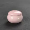 Tarro Sellador de Cerámica Pequeño para Té, Mini Tarro para Polvos, Caja para Polvos de Medicina, Botella Dispensadora de Crema Facial y Loción