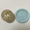 Cabeça de Carimbo de Selo de Cera para Estudantes Diário DIY Decoração Selo Europeu Retrô Selo de Cera para Envelope Cabeça de Cobre