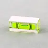 Nivel de burbuja cuadrado de acrílico de alta precisión transfronterizo de 40 mm con doble línea, con adhesivo y nivel de burbuja magnético