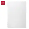 Cuaderno de Hojas Sueltas Abrible Deli Hb5-10 con Cubierta Transparente de Polipropileno, Cubierta Elegante con Espiral para Cuaderno