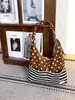 Bolso Cruzado con Cordón Nuevo de Primavera para Mujer, Gran Capacidad, Estilo Coreano, Bolso de Hombro con Estampado de Leopardo Vintage, Bolso para Clase de Estudiantes Universitarios