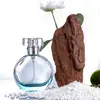 Estoque Pronto do Fabricante Frasco de Perfume Redondo Plano de Vidro 30ml, Frasco Reembalado Spray de Baioneta Atende à Mesma Embalagem