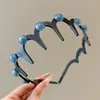 Diadema retro de alta gama color marrón Maillard 2026 para mujer, adecuada para el uso diario, para recoger el cabello suelto y crear un look de corona alta.
