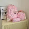 Mochila Estilo Coreano Nova para o Trabalho Menina Fofa Estrela Grande Capacidade Feminina Casual para Passeio Mochila Escolar para Aluno do Ensino Médio