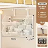 Cesta de almacenamiento de pared multicapa para dormitorios, residencias estudiantiles y apartamentos de estudiantes, con gran capacidad y sin necesidad de taladrar