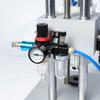 Máquina Pneumática de Tampar Frascos Zonesun, Frasco de Óleo Essencial de Perfume, Máquina de Tampar Plástico Alumínio, Máquina de Tampar Frascos de Vidro