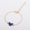Europa y Estados Unidos pulsera de moda transfronteriza joyería simple Joker joyería linda mariposa pulsera ajustable fabricantes mayoreo