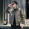 Chaqueta de Trabajo de Moda Primavera y Otoño 2024 Chaqueta Relajada y Fresca Ropa para Hombre 2024 Nuevo Top Casual para Hombre