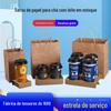 Kraft saco de papel saco tote saco de compras saco de embalagem saco de leite leite embalagem saco take-out café bebida saco de papel atacado
