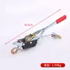 Apertador de Arame Manual Multifuncional 1-4t Cabo de Aço Gancho Duplo Tensor Arame de Aço para Caminhão Agrupador Atacado
