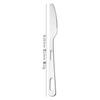 Cuchillo, tenedor y cuchara de aleación de titanio puro, vajilla para exteriores, para viajes, camping, portátil, antibacteriano, moho, cuchara para sopa, sopa, más cuchillo y tenedor para carne.