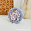 Buena lata de regalo tambor redondo relieve tridimensional caja de dulces boda conejo rojo caja vacía regalo de mano caja de dulces