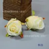 Pintura al Óleo Cabezas de Rosa, Flores Artificiales, Capullos de Flores Simulados, Decoración de Pared de Flores de Rosa, Flores de Seda, Fabricación de Ramos, Bulgaria