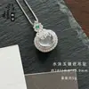 Colgante de jadeíta translúcido de alta transparencia, colgante de hoja de jade de rama dorada, colgante de hoja de jade de vidrio, colgante de jadeíta para mujer, venta al por mayor en fábrica