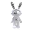 Adornos de Conejo Electrochapados de Lujo Ligero Sala de Estar Mueble de TV Vinoteca Decoración para el Hogar Entrada Artesanías de Decoración Suave de Alta Gama