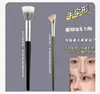Cangzhou Pincel de Nariz Meio Leque Cabeça Oblíqua Repintura Pincel de Sombra de Nariz Meio Guarda-chuva Blush Pincel de Tintura de Alto Halo