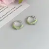 Aros y Clips para Orejas con Lazo de Ins Dopamina para Mujer, Nuevos Pendientes de Moda 2025, Aretes Dulces para Niña
