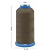 Rollo Pequeño Personalizado 100D/2 Hilo Elástico de Nailon Hilo Qq Fabricante Proveedor de Hilo para Coser Hilo Elástico Alto de Nailon 100D