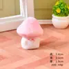 Pingente Chaveiro Corrente de Celular Acessório Ornamento Cogumelo Bebê Resina DIY Fofo e Macio