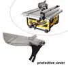 Cubierta protectora para sierra de mesa de 10 pulgadas cubierta antipolvo montada abatible sierra sierra circular eléctrica sierra de mesa deslizante con cuchilla divisora de material