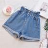 Shorts de Mezclilla Gruesos para Muslos Gruesos Mujer talla extra chica rellenita Cintura Alta Estilo Coreano Adelgazante Sueltos Pierna Ancha Calientes de Moda Pantalones de Moda