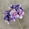 Decoração de Corredor de Casamento com Hortênsias Sonhadoras 3D, Decoração de Sala de Estar, Arranjo de Chão para Casamento, Flores Artificiais Falsas, Arranjo de Chão Transfronteiriço, Flores Simuladas