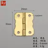 Herraje Bisagra Mariposa D018 Bisagra de Hierro Mini Pequeña Plegable Bisagra para Puerta de Armario Bisagra para Muebles