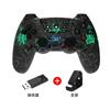 Adequado para Controle de Host Switch com Vibração Giroscópio Switch Bluetooth com Luz Controlador de Jogo Myth Black