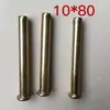 Pino Pino com Rosca Interna Pino Sólido Pino Cilíndrico Pino com Cabeça Chata Kit de Pinos Pino de Aço Eixo de Pino Pino para Trator Enxada Rotativa