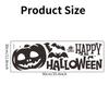 Shangyi SPZ-S 5.66 millones Festival Sagrado Calabaza Pegatinas de Pared en Inglés PVC Decoración de Fondo para Dormitorio Venta al por Mayor Transfronteriza Pegatinas de Pared
