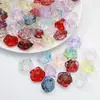 Cuentas de Cristal Sueltas con Agujero Pasante, Color Rosa Glaseado, Sensación Fresca, de Gama Alta, Material para Pulsera y Collar Hecho a Mano DIY