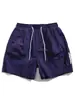 Pantalones Cortos Deportivos Básicos de Secado Rápido Estilo Japonés Nanxia Sueltos con Cordón para Exteriores de Cinco Puntos Verano Delgados para Playa