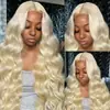 Comercio Exterior Transfronterizo Moda Europea y Americana Peluca Borgoña Más Vendida Encaje Frontal 13*4 Cabello Largo Rizado Ondulado Grande Peluca Completa para la Cabeza