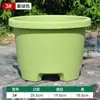 Maceta engrosada de resina baja, plástico transpirable para bulbos, tulipán, lirio, azafrán rojo, maceta especial grande
