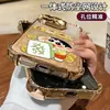 Funda de teléfono Mahjong Shin-chan adecuada para Apple 17 Pro Max, iPhone 15/14, airbag en las cuatro esquinas, 16 transparente, 8 silicona
