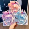 Conjunto de Accesorios para el Cabello Infantiles de Moda: Lazo Grande de Cuadros, Diadema Linda para Niña, Pinza para el Cabello, Adorno de Tela para el Cabello