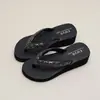 Pantuflas de Exterior 2026 Zapatos de Playa Sandalias con Pedrería de Primavera y Verano Chanclas de Cuña Sandalias de Exterior para Mujer