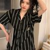 Pijama estilo japonês feminino doce verão transmissão ao vivo online WeChat coração de menina desenho animado manga curta seda de leite Sudeste Asiático transfronteiriço