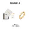 Regalo de Graduación Gypsophila Estilo Ins Joyería Inspirada en Chanel Chapado Electrolítico de Plata 925 Oro de 18 Quilates Color D Moissanita Anillo para Mujer Joyería