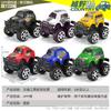 Fábrica atacado dos desenhos animados das crianças mini off-road brinquedo carro 6 pintura spray puxar para trás carro carro de plástico carro carro carro de brinquedo
