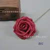 Simulação PE Rosa de Espuma de Galho Único Adereços de Tiro Noiva Segurando Layout de Cena de Casamento Guirlanda DIY com Flores