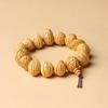 Pulseira Raiz de Bodhi Natural de Alta Densidade Preço de Fábrica Pulseira de Raiz de Bodhi Conta Redonda Grande Conta de Bodhi Conta de Buda Infantil Placa para Homens e Mulheres Brincarem com a Mão