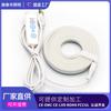 USB con Interruptor Luz de Neón 5V Led Bajo Voltaje Atenuador de Tres Teclas Modelado Barra de Luz de Neón Flexible Lámpara de Presión