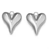 Artículo Popular de Comercio Exterior de Amazon: Collar Sencillo de Acero Inoxidable con Colgante de Corazón, Joyería para Apilar, Regalo Único de Nicho al por Mayor