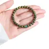 Pulsera de Sándalo Verde Antiguo Natural para Mujer, Material Antiguo, Meditación y Entretenimiento, Cuentas Budistas, Anillo Corredizo de Sándalo y Jade Único, Cuentas de Transferencia, Pulsera de Pareja
