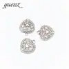 YuenZ Acessórios de joias DIY moda liga de zinco padrão tridimensional coração pingente criativo 16 * 14MM A85