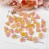 Vidro Antigo Degradê 11mm Porta-Flores Lírio-do-Vale Vidro DIY Estilo Chinês Grampo de Cabelo Acessórios Estilo Antigo Acessórios para Roupas Botões