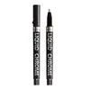 Marcador de Metal Galvanizado Prata Brilho Espelhado Caneta de Retoque Pintura de Reparo Manual Caneta de Colorir Modelo Caneta de Cor que Muda