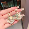 Nuevos Pendientes de Estilo Étnico Retro Pendientes de Borla de Gama Alta Elegantes de Lujo Ligero Versátiles Exquisitos Pendientes Venta al por Mayor
